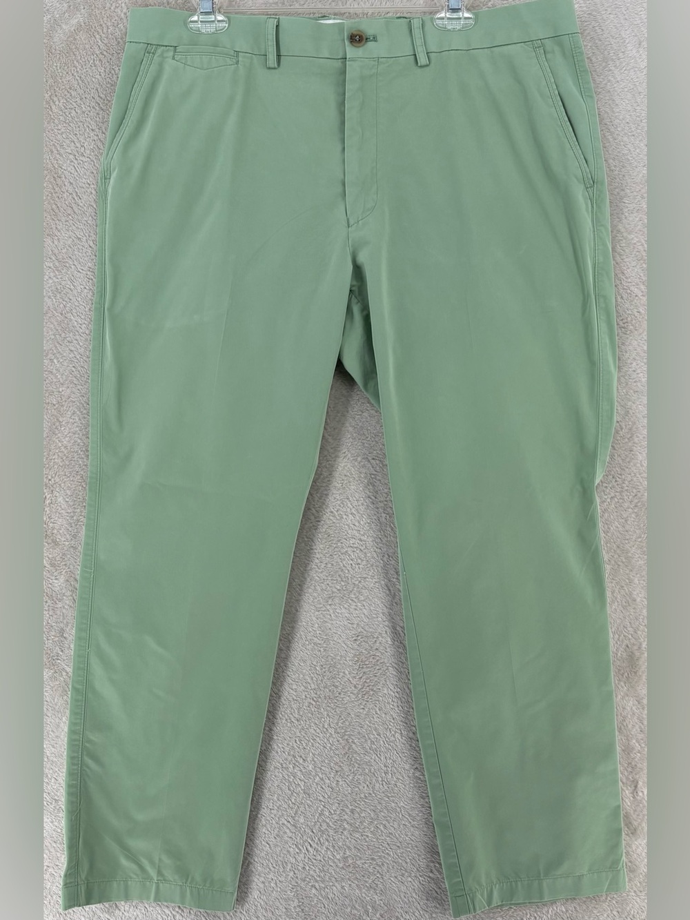 TailorByrd Men's 38x30 Green Chino Pants Cotton Blend Golf Preppy Casual